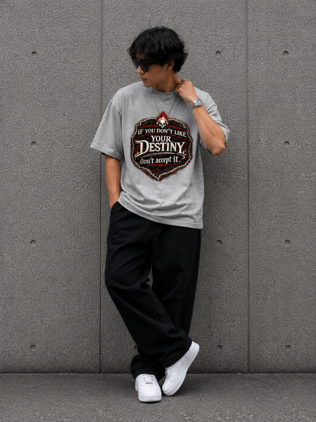 Destiny Oversized Graphic T-Shirt