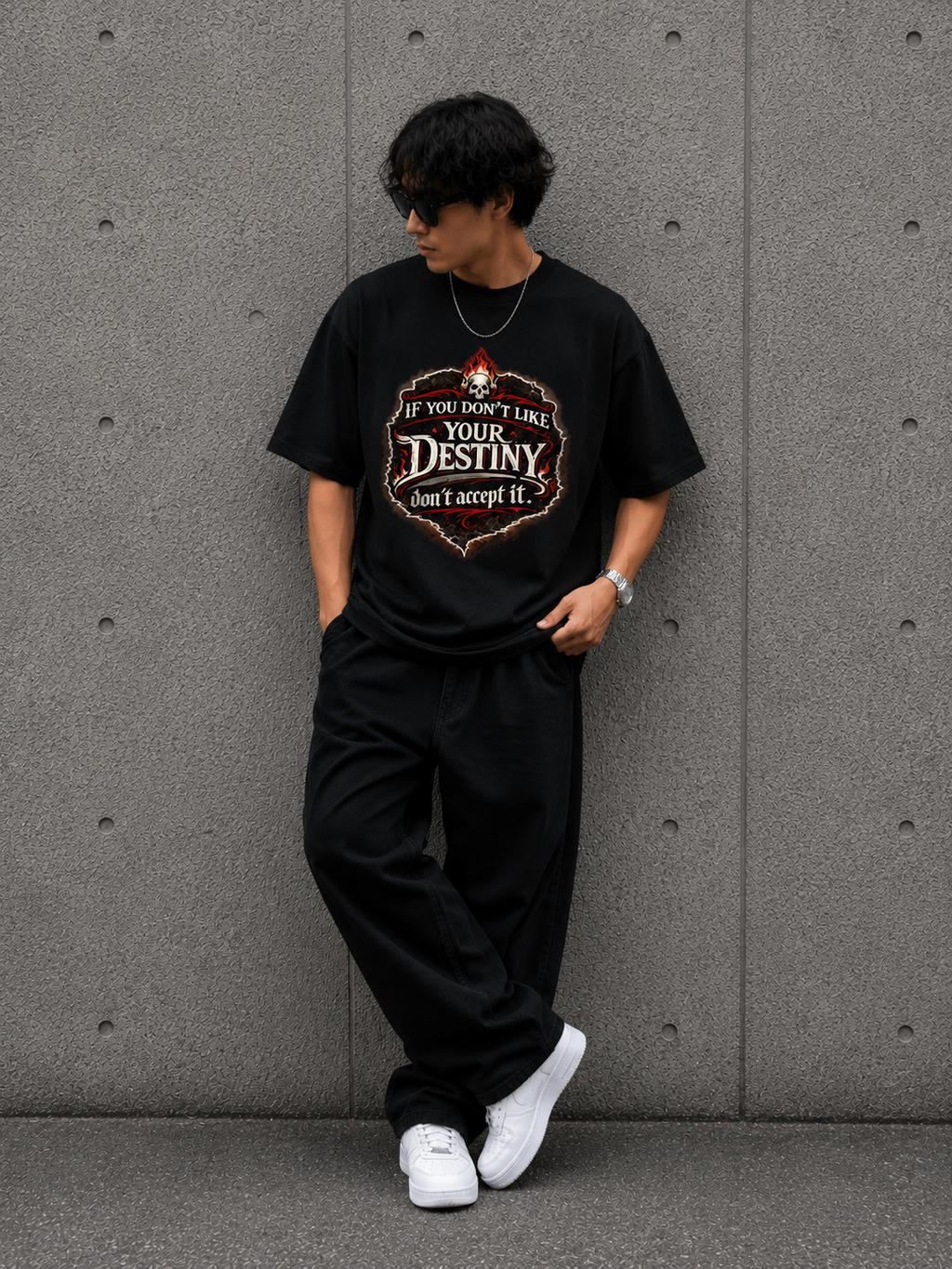 Destiny Oversized Graphic T-Shirt
