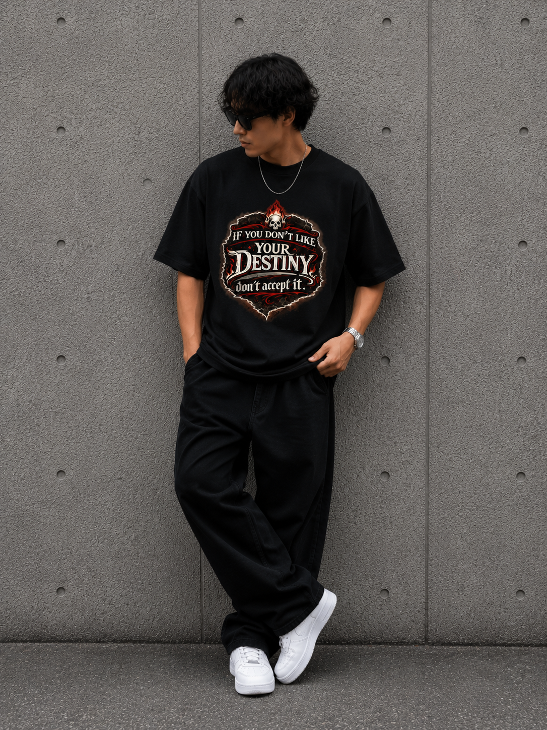 Destiny Oversized Graphic T-Shirt