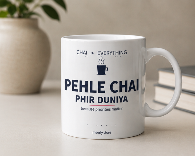 White Coffee Mug